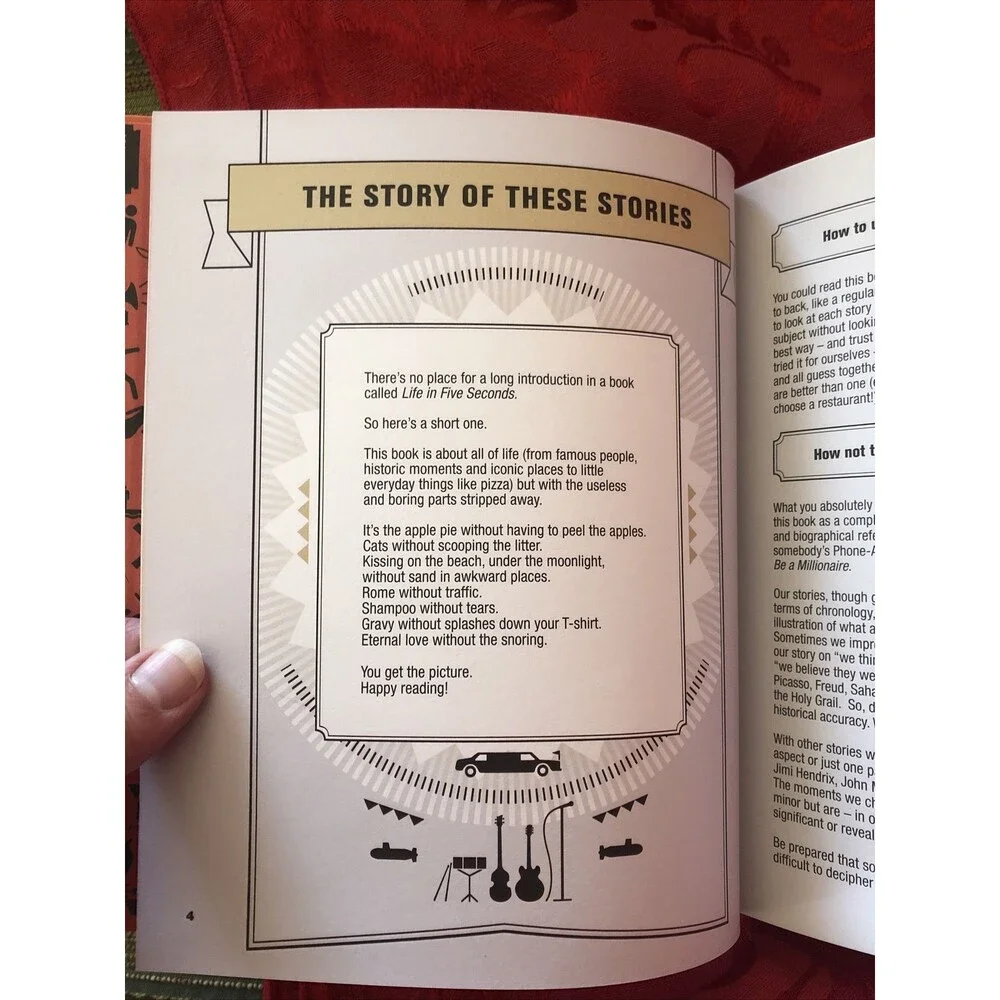 🌵 3/$15 Life in Five Seconds : The Short Story of Absolutely Everything by H-57